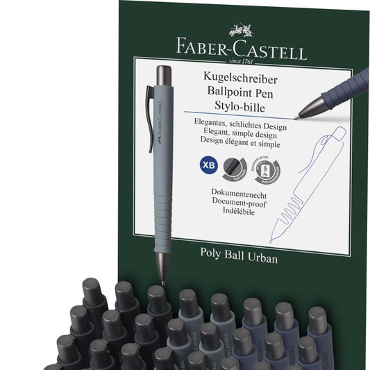DISPLAY 40 BUC PIX CU MECANISM POLY BALL URBAN FABER-CASTELL