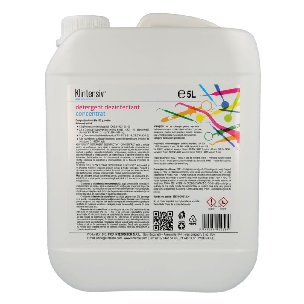 Gel Dezinfectant pentru Maini Kilintensiv cu Pulverizator, 85% Alcool, 5 L