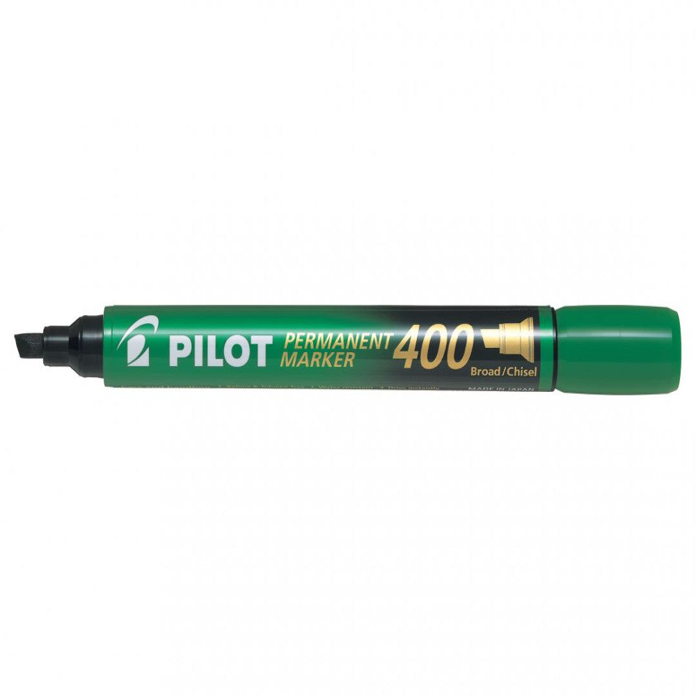 Marker Permanent Verde Varf Tesit 4mm P400 Pilot