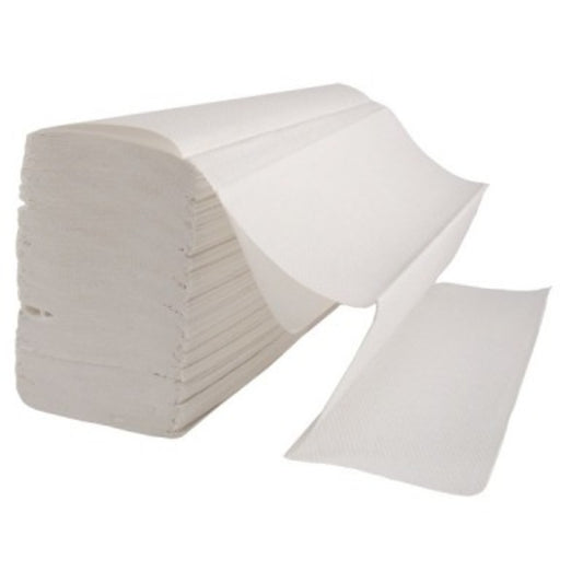 Servetele Pliate Z Albe, 2 Straturi, 23x22.5cm, 200buc/pach, 5pach/bax