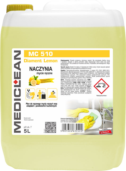 Detergent Vase Mediclean Mc510, 5l - Lamaie