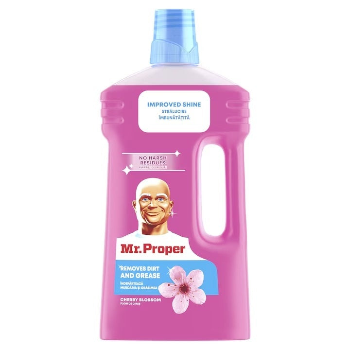 Detergent universal pentru suprafete Mr. Proper Flower&Spring, Cantitate 1 L