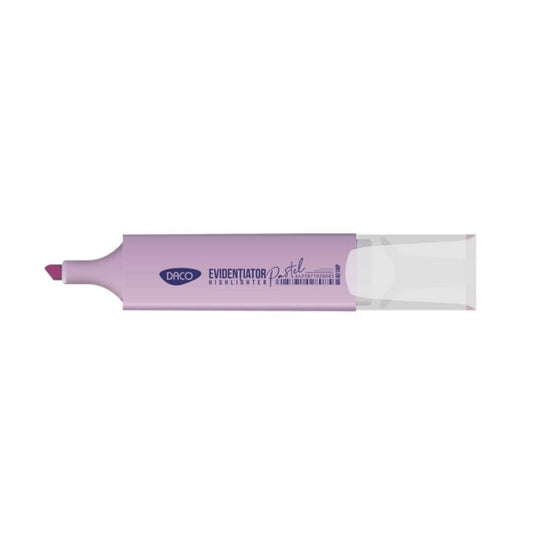 Marker Evidentiator DACO, Varf de 1-5 mm, Mov, Marker Evidentiator, Markere, Marker Mov, Markere Mov, Marker cu Vopsea Mov, Marker pentru Scoala, Markere Scoala, Textmarker, Marker Highlighter