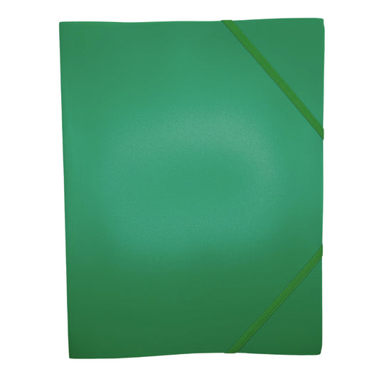 Mapa Plastic Cu Elastic Pe Colturi, 400 Microni, Optima - Verde