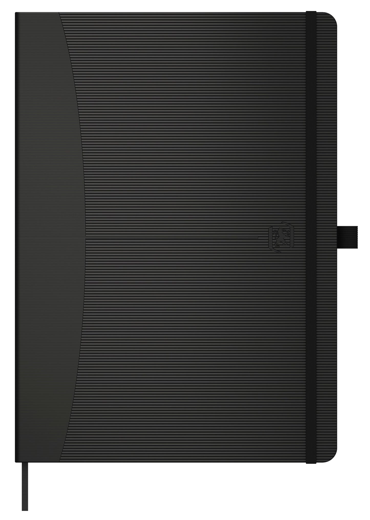 Caiet Cu Elastic, A5, Oxford Signature Touch, 80 File - 90g/mp, Scribzee, Dictando - Negru