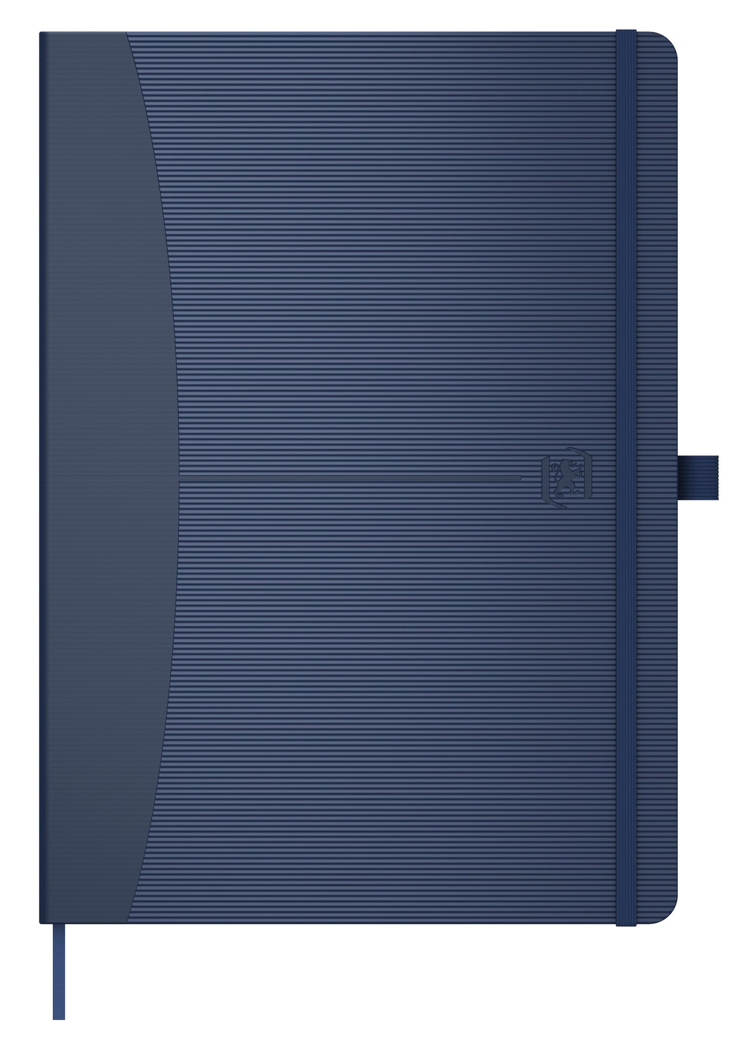Caiet Cu Elastic, A5, Oxford Signature Touch, 80 File - 90g/mp, Scribzee, Dictando - Albastru
