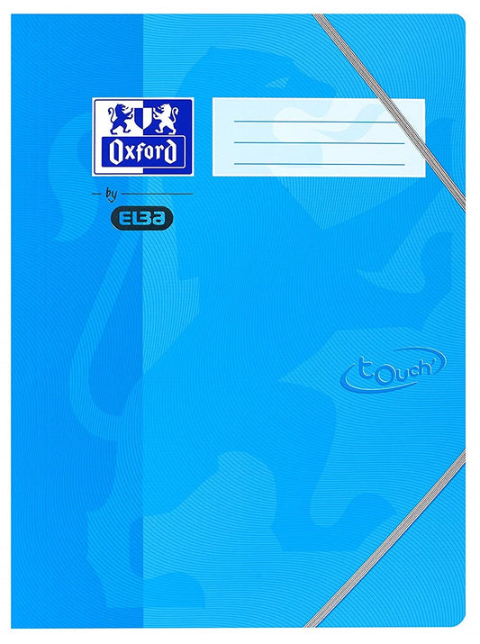 Mapa Carton Cu Elastic Pe Colturi, Oxford School Touch - Bleu