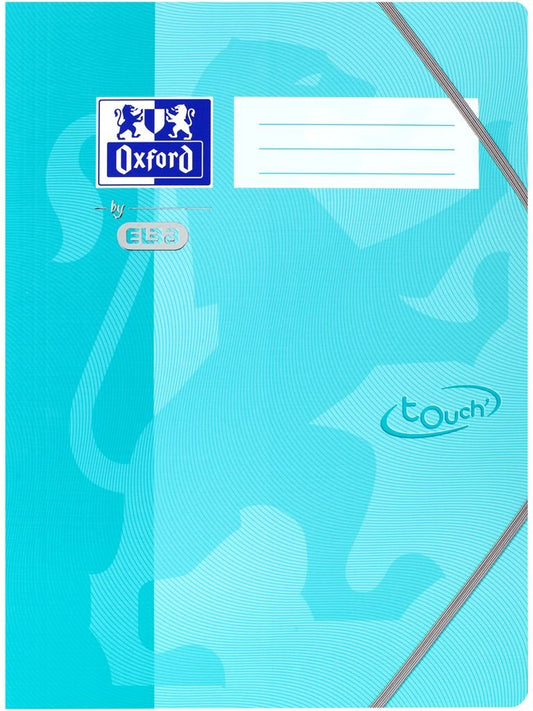 Mapa Carton Cu Elastic Pe Colturi, Oxford School Touch - Aqua