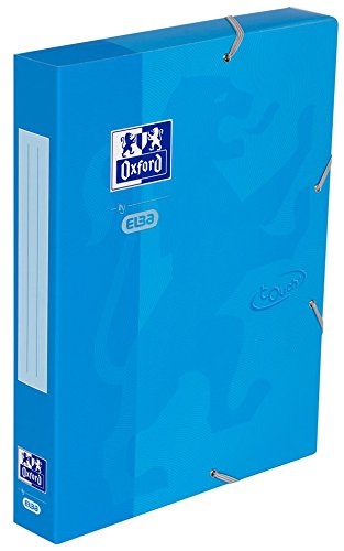 Mapa Carton Cu Elastic, 45mm Latime, Oxford School Touch - Bleu