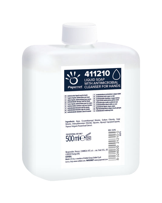 Rezerva Sapun Lichid Antibacterian 500ml, Papernet