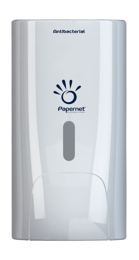 Dispenser Plastic Alb Pentru Sapun Lichid, 1l, Papernet