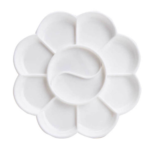 Paleta Pictura Mica, Deli, 1 Buc, Material Plastic, Accesorii Pictura, Paleta de Pictura Deli, Paleta Mica de Pictura Deli, Paleta de Pictura din Plastic,Palete pentru Pictura, Paleta din Plastic pentru Pictura, Paleta pentru Amestecat Acuarele