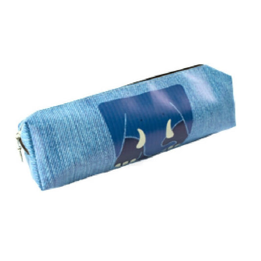 Penar Dreptunghiular Model Elefant, 1 Fermoar, Dimensiune 20.5x7x4 cm - Accesorii Scolare