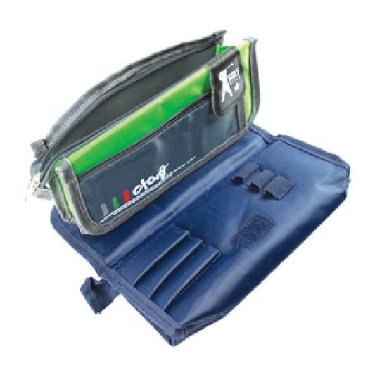 Penar Dreptunghiular cu 2 Fermoare si Multiple Compartimente, Dimensiune 21.5x10x4.5 cm - Rechizite Scolare