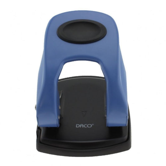 Perforator DACO 40 Coli, Albastru, Perforator de Hartie, Perforatoare Manuale pentru Birou, Perforatoare pentru Hartie, Perforator Hartie cu Doua Perforatii, Perforator cu Doua Gauri, Perforatoare de Birou cu Doua Perforatii