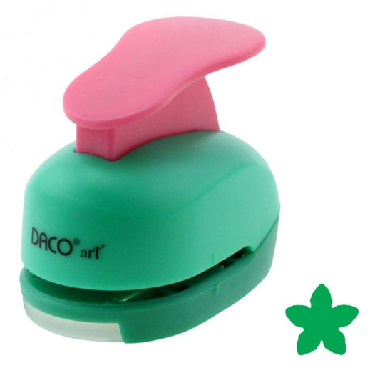 Perforator DACO Hobby, Model Floare, Plastic/Metal, Multicolor, Diametru 2.5 cm, Perforatoare Lucru Manual, Perforatoare Activitati Creative, Perforatoare Felicitari si Invitatii, Perforatoare Hartie, Perforator pentru Decoratiuni, Accesorii Craft