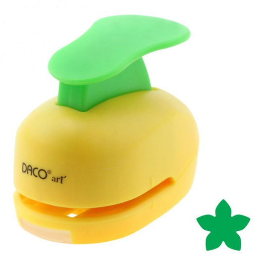 Perforator DACO Hobby, Model Floare, Plastic/Metal, Diametru 1.8 cm, Multicolor, Perforatoare Lucru Manual, Perforatoare Activitati Creative, Perforatoare Felicitari si Invitatii, Perforatoare Hartie, Perforator pentru Decoratiuni, Accesorii Craft
