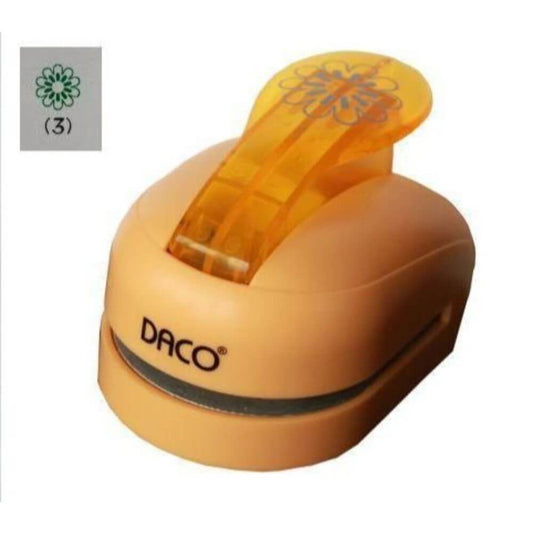 Perforator Complex DACO Hobby, Perforare 4.5 cm, Model Floare, Portocaliu, Perforatoare Lucru Manual, Perforatoare Activitati Creative, Perforatoare pentru Felicitari si Invitatii, Perforatoare cu Modele pentru Hartie, Perforator pentru Decoratiuni