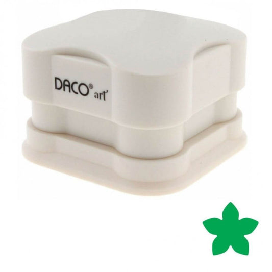 Perforator DACO Hobby Magnetic, Perforare 3.7 cm, Model Floare cu 5 Petale, Crem, Perforatoare Lucru Manual, Perforatoare Activitati Creative, Perforatoare pentru Felicitari si Invitatii, Perforatoare cu Modele pentru Hartie, Perforator pentru Decoratiuni