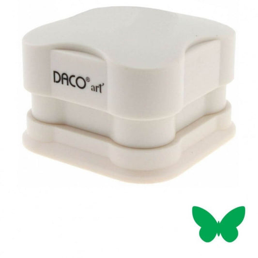 Perforator DACO Hobby Magnetic, Perforare 3.7 cm, Model Fluture, Crem, Perforatoare Lucru Manual, Perforatoare Activitati Creative, Perforatoare pentru Felicitari si Invitatii, Perforatoare cu Modele pentru Hartie, Perforator pentru Decoratiuni