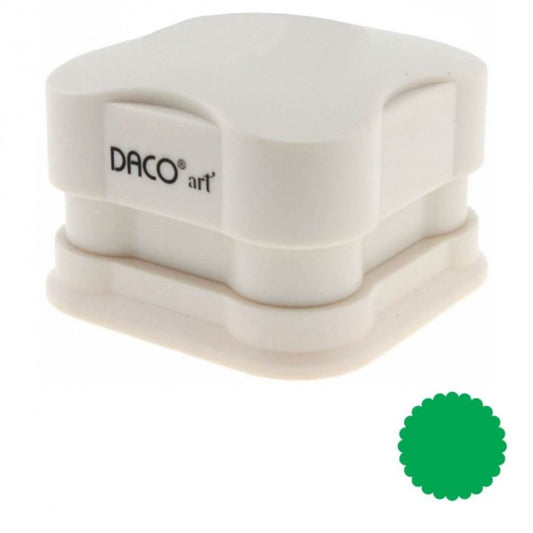 Perforator DACO Hobby Magnetic, Perforare 3.7 cm, Model Bulina, Crem, Perforatoare Lucru Manual, Perforatoare Activitati Creative, Perforatoare pentru Felicitari si Invitatii, Perforatoare cu Modele pentru Hartie, Perforator pentru Decoratiuni