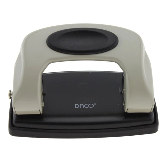 Perforator Metalic DACO 10 Coli, Gri, Perforator de Hartie, Perforatoare Manuale pentru Birou, Perforatoare pentru Hartie, Perforator Hartie cu Doua Perforatii, Perforator cu Doua Gauri, Perforatoare de Birou cu Doua Perforatii