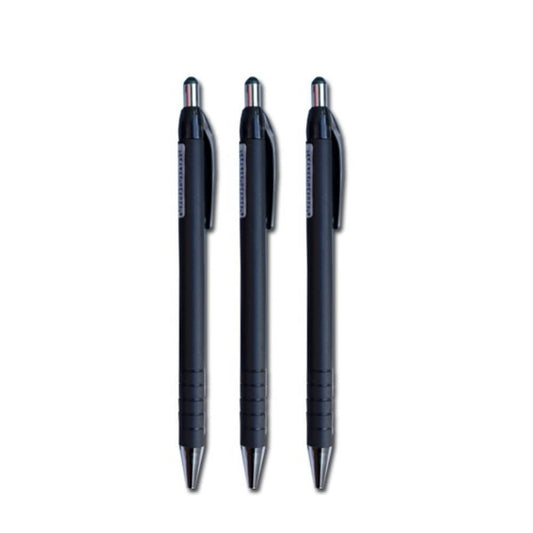 Pix AIHAO, 24 Buc/Set, Varf 0.7 mm, Scriere Neagra, Retractabil, Corp Plastic Negru, Pixuri AIHAO 567, Pixuri Scoala, Pixuri Negre, Pix Negru, Set Pixuri, Set Pixuri Negre, Set Pixuri Scoala, Pixuri cu Mecanism, Pixuri Colorate