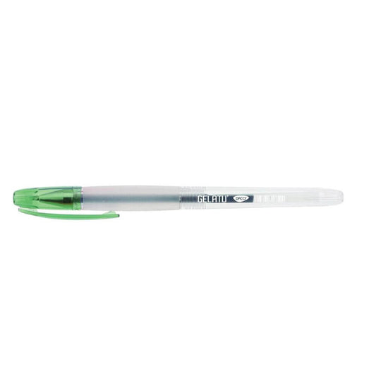 Pix cu Gel DACO Gelatu, Varf 0.7 mm, Corp din Plastic, Mina Verde, pe Baza de Apa, Pixuri cu Gel, Pixuri Scolari, Pixuri Scoala, Pixuri Scolare, Pix pentru Scoala, Pix Plastic, Pixuri Copii, Set Pixuri Verzi,Pixuri Verzi, Pix cu Gel Verde