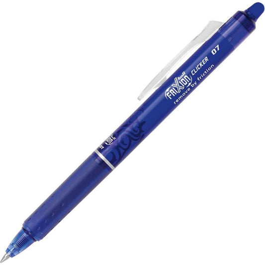 Pix Roller PILOT Clicker, Varf 0.7 mm, Mina Albastra, Corp Plastic cu Radiera, Rollere, Roller cu Click, Pixuri Scolare, Instrumente de Scris, Pixuri Roller din Plastic, Pix Albastru, Pixuri Roller, Pixuri Roller Pilot, Pixuri Scoala, Pixuri Albastre