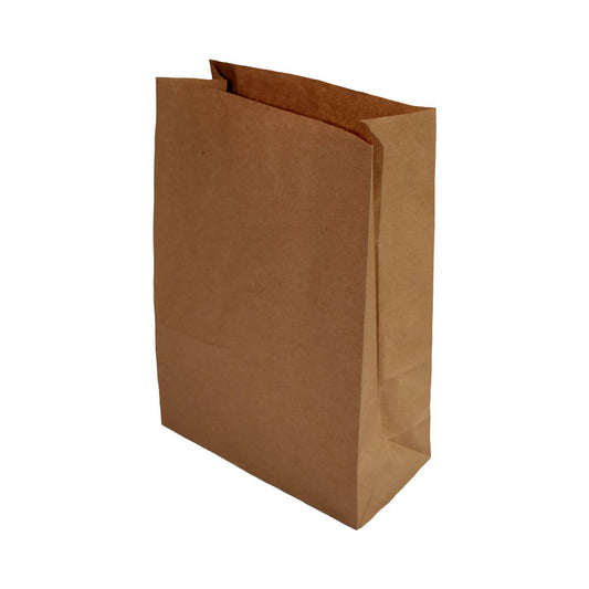 Set 50 Pungi de Hartie pentru Transport Misavan, 21x11x32 cm, Natur, Sacose Hartie, Sacose Hartie Natur, Set Sacose Hartie Natur, Sacose fara Maner, Sacose pentru Livrari, Set Sacose fara Maner pentru Transport