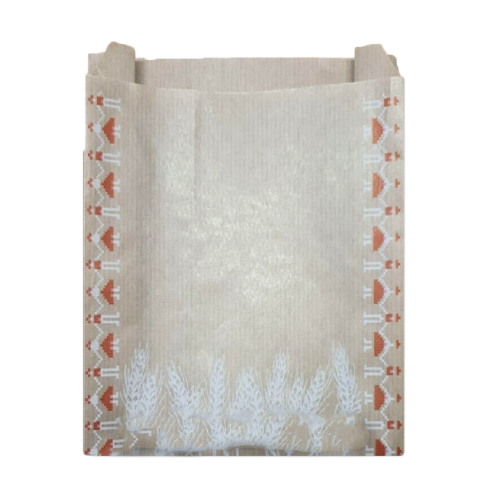 Pungi Hartie pentru Covrigi, 18x8x25 cm, 1000 Buc/Bax, Model Traditional, Pungi pentru Simigerie, Pungi din Hartie Natur Imprimate pentru Simigerie, Pungi din Hartie pentru Simigerie, Pungi din Hartie pentru Covrigi, Pungi Hartie Natur pentru Covrigi