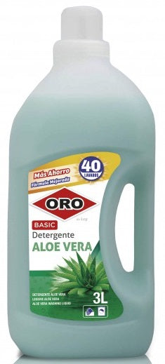 Detergent Rufe, 3 Litri, Pentru Masini Automate, Oro Basic - Aloe Vera