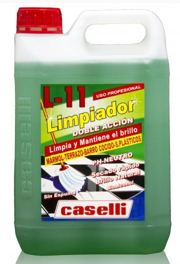 Detergent Caselli - L11 Bioalcohol, Pentru Pete, Mentine Stralucirea, Fara Spuma, 5 Litri - Lamaie