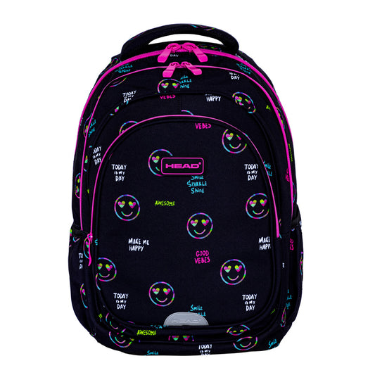 Ghiozdan Astra Head Ab300, Smile Sparkle Shine, 42x30x19 Cm, 3 Compartimente