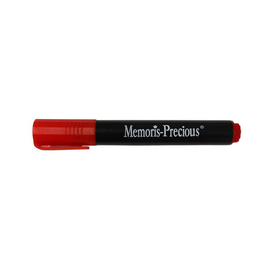 Marker Permanent, Varf Tesit 2-7 Mm, Rosu, 12 Bucati/cutie