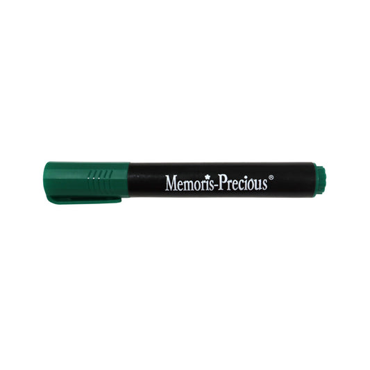 Marker Permanent, Varf Tesit 2-7 Mm, Verde, 12 Bucati/cutie
