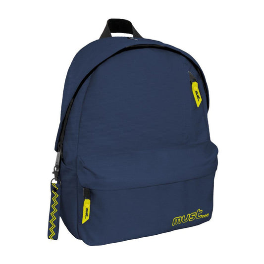 Ghiozdan Must, 4 Compartimente, 32x17x42 Cm, Navy Blue
