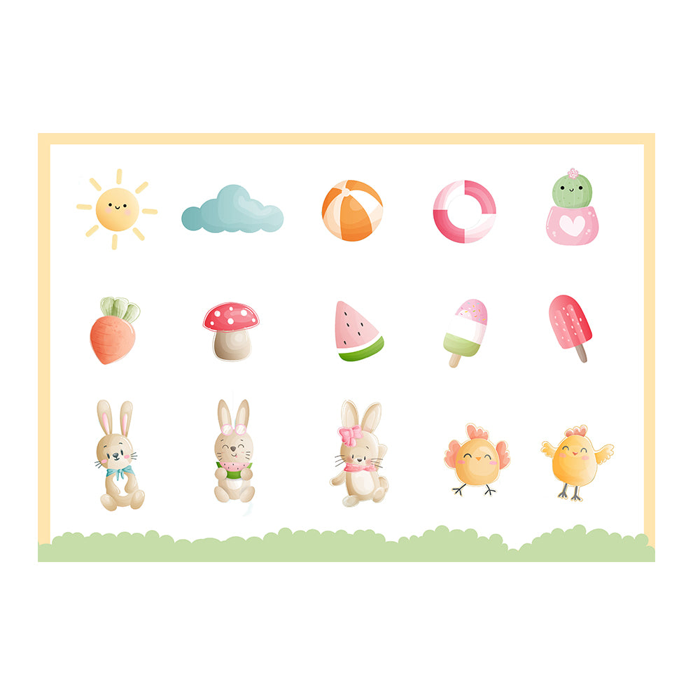 Carte de colorat creativa pentru cei mici, A4, 51 pagini, 150 g