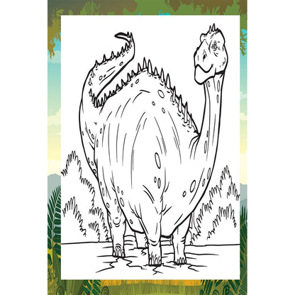 Carte de colorat creativa Dino, A4, 21 pagini, 150 g