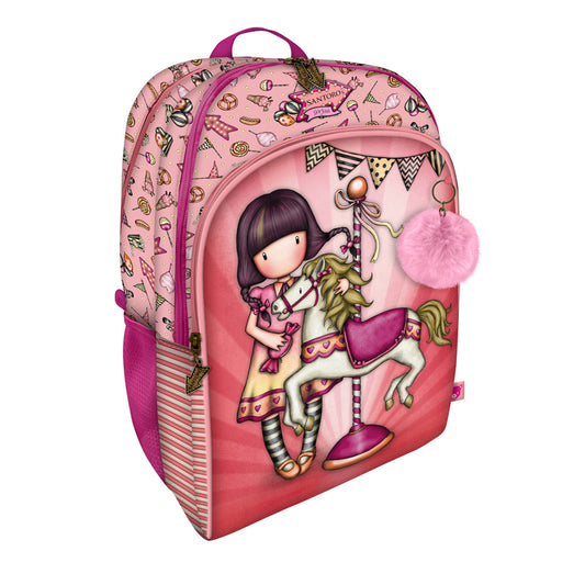 Ghiozdan Gorjuss, Carousel, 43 Cm, 2 Compartimente