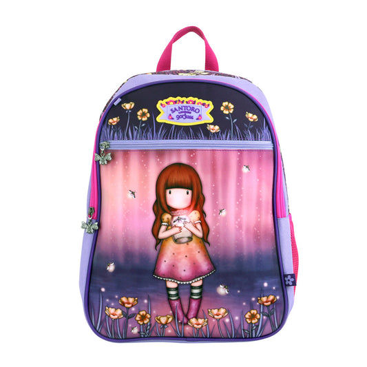 Ghiozdan Gorjuss, Firefly Dawn, 1 Compartiment, 33x43x20 Cm