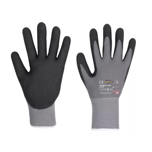Manusi Poliamida Honeywell, Imersate Nitril Flexmech 663, Touchscreen 12