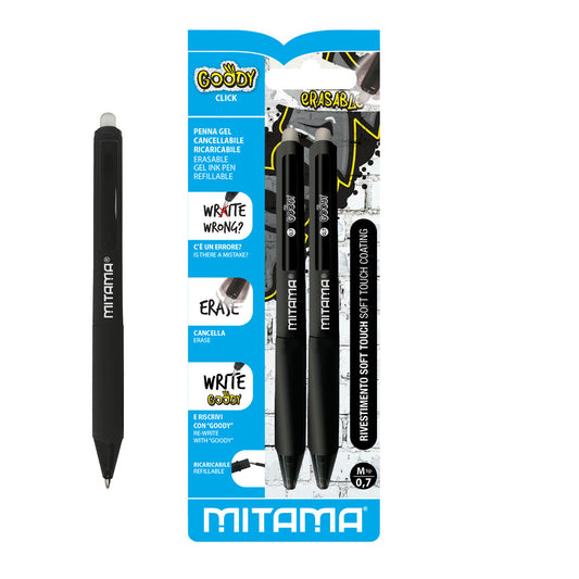 Set 2 Pixuri Mitama, Click, Rescriere, Negru