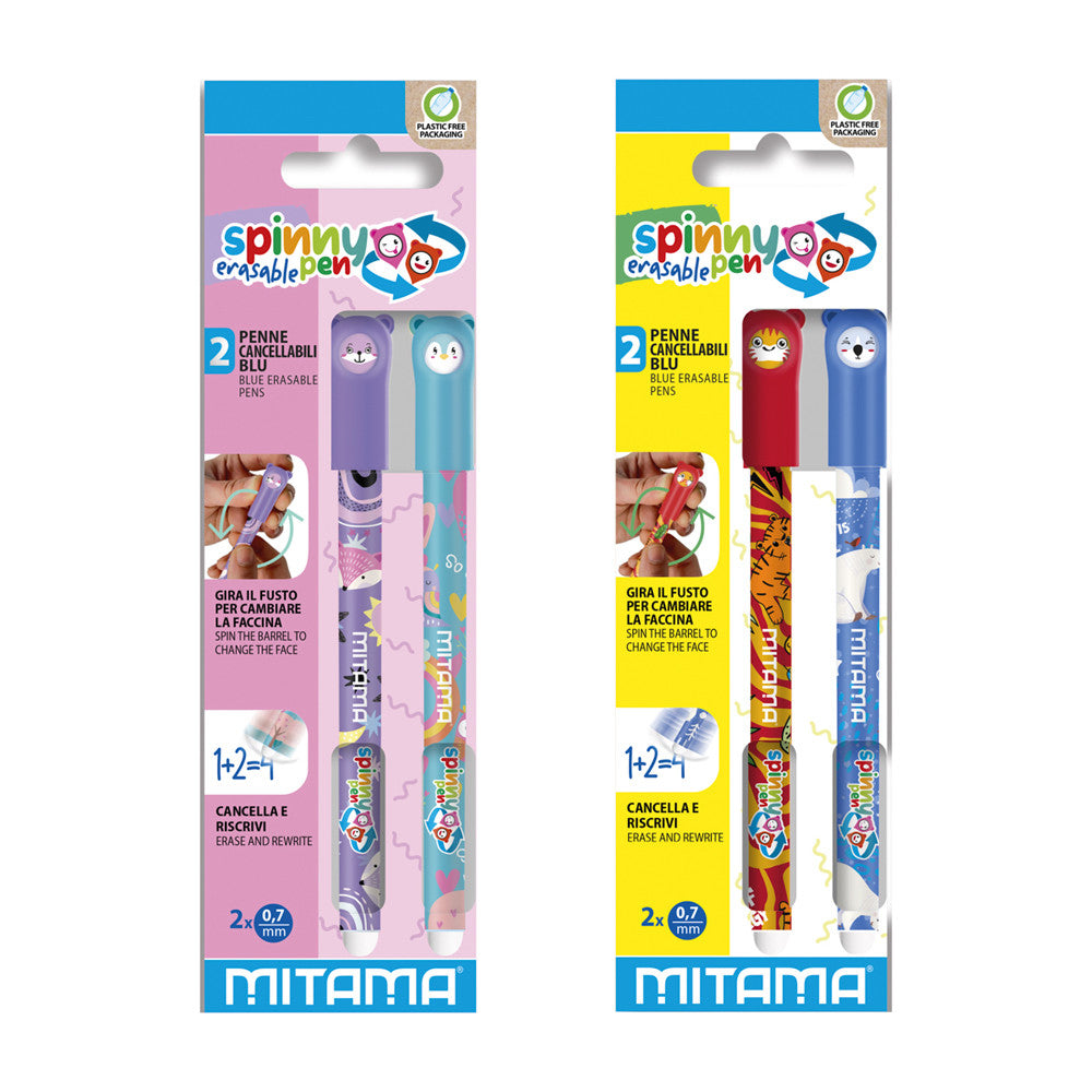 Set 2 Pixuri Cu Rescriere Mitama, Spinny Pen, Blister