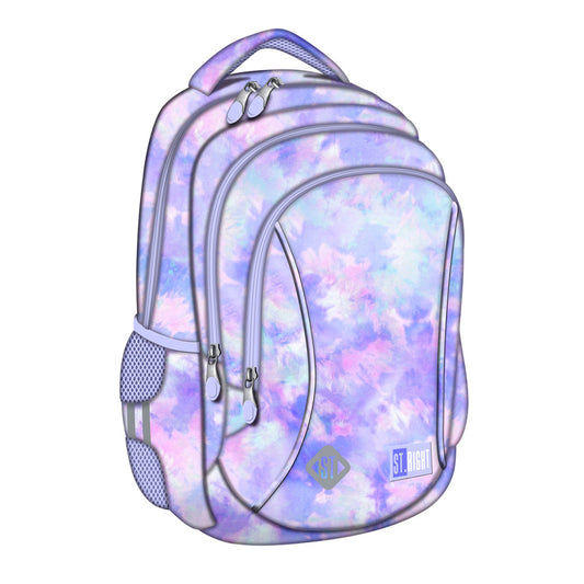 Ghiozdan Bp26 St Right Pastel Stars 3 Compartimente, 39x27x17 Cm