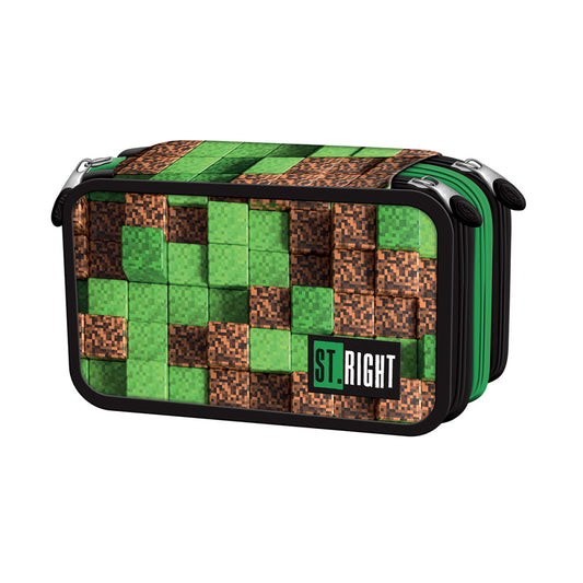 Penar Echipat Pc05 St Right Pixel Cubes, 3 Conmpartimente