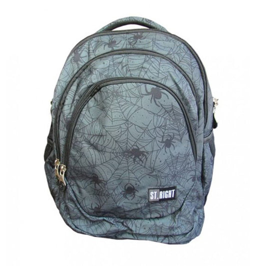 Ghiozdan Bp06 St Right Spider Web 4 Compartimente, 42x31x22 Cm