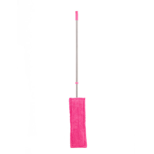 Mop Cu Talpa, Coada Metalica Si Rezerva Mop Roz