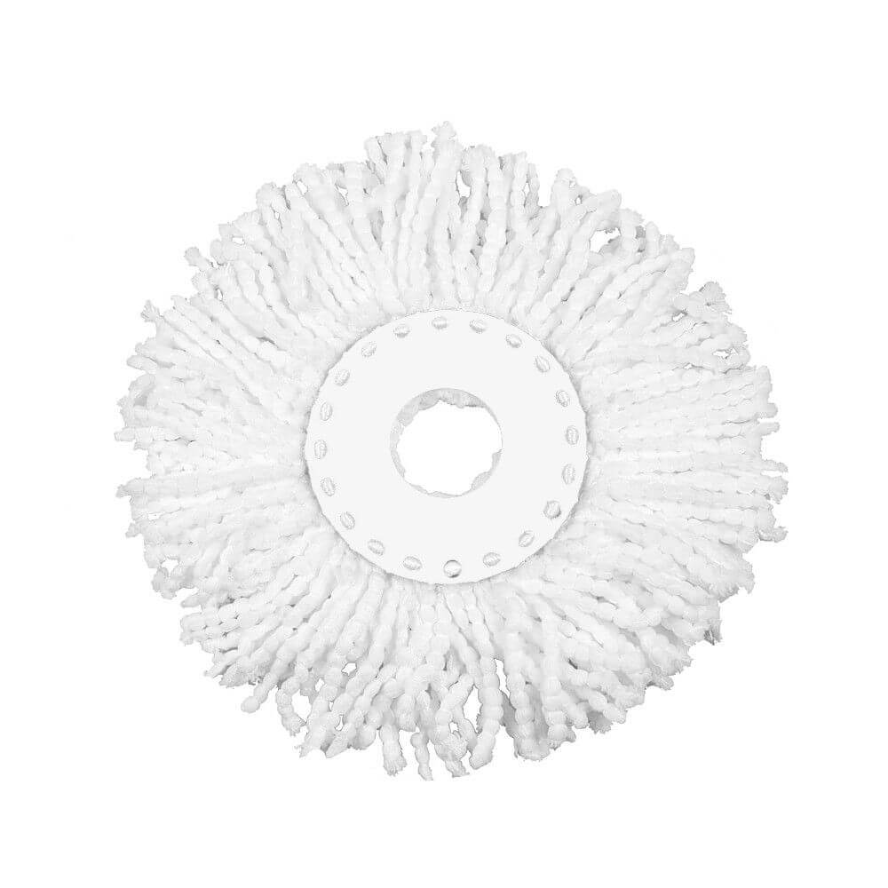 Rezerva pentru Mop Rotativ din Microfibra OTI Turbion, Alba, Rezerve pentru Mopuri Rotative, Rezerva pentru Mopuri Rotative, Rezerve pentru Mop Rotativ, Rezerve Articole Menaj, Accesorii Curatenie, Accesorii Menaj