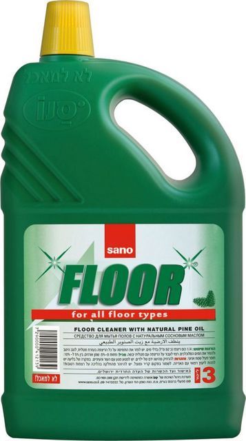 Detergent Pentru Pardoseli Cu Ulei De Pin, 3l, Sano Floor Cleaner